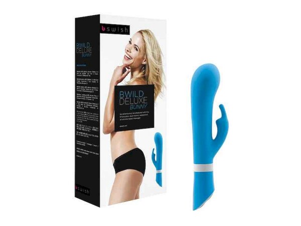 Bswish Deluxe Bunny Vibe, Silikon, Blau