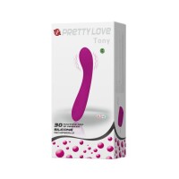 PRETTY LOVE TONY VIBRATOR PURPLE