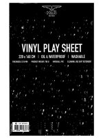 Vinyl Playsheet 220x160 cm