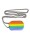 Dog Tag Rainbow