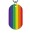 Dog Tag Rainbow