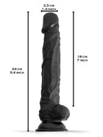 RudeRider Big Dude Tayler Black 24x3.5 cm