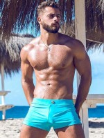 2Eros Bondi Bar Beach Swim Trunks Aqua