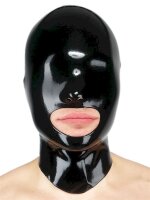 Fetisso Mask Open Mouth Black