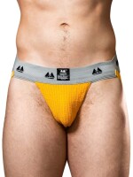 MM Original Jockstrap Underwear Gold/Grey 2 inch