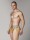 MM Original Jockstrap Underwear Gold/Grey 2 inch