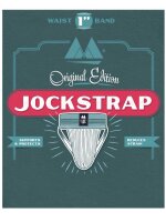MM The Original Jockstrap Underwear Scarlet/Grey 1 inch