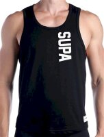 Supawear Strike Singlet Tank Top Charcoal