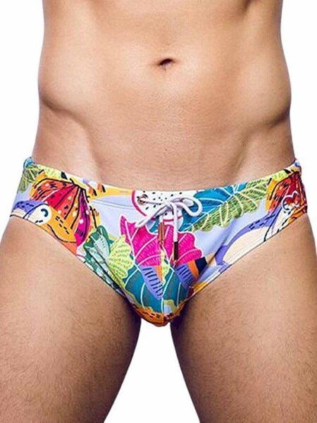 2Eros Print Schwimmbrief Aves Lila