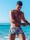2Eros Bondi Bar Beach Swim Trunks Monstera Black (Series 2)