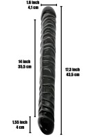 RudeRider Double Dude Joy Black 43,5 x 4,1 cm