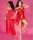 Chilirose Langes Babydoll CR3716 rot