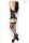 Chilirose CR3791 Babydoll-Set in Schwarz