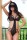 Chilirose Body CR4070 schwarz/pink