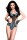 Chilirose Body CR4212 Schwarz/Blau