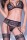 Chilirose Spitzen-Set CR4299 schwarz