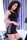 Chilirose Nahtloses Minikleid CR4304 Schwarz