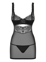 Obsessive Chemise schwarz