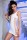 Chilirose Nahtloses Minikleid CR4335 weiß