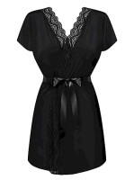 Obsessive Diyosa Peignoir schwarz