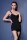 Chilirose Minikleid CR4442 schwarz