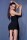 Chilirose Minikleid CR4442 schwarz