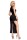 Chilirose Langes Kleid CR4445 schwarz