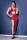 Chilirose Langes Kleid CR4445 Rot