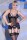 Chilirose Corsage CR4415 Schwarz