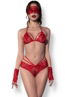Chilirose Spitzen-Set CR4608 rot