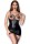 Chilirose Minikleid CR4629 Schwarz
