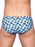 2Eros Print Swim Briefs V10 Bubbles