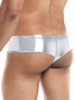 C4M High Cut Cheeky Brief Underwear SilverSkai