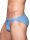 2Eros Signature Print Swim Brief Swimwear Faded Denim