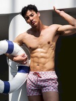 2Eros Print Swim Shorts S50 Shelby