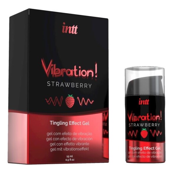 Vibration! Strawberry 15 ml