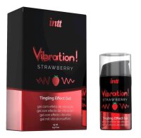 Vibration! Strawberry Tintelende Gel