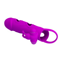 Penishülle mit Klitorisstimulator