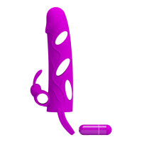 Penishülle mit Klitorisstimulator
