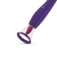 Pleasure Pump mit G-Punkt Vibrator - Violett