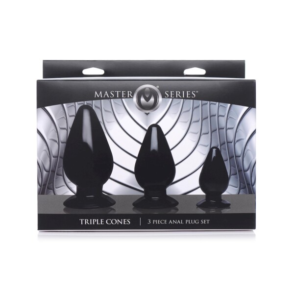Triple Cones 3-teiliges Analplug-Set