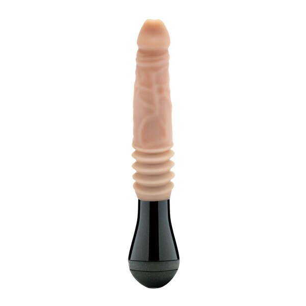 Dr. Skin - Hohler Strap-on-Dildo 16,5 cm - Schwarz