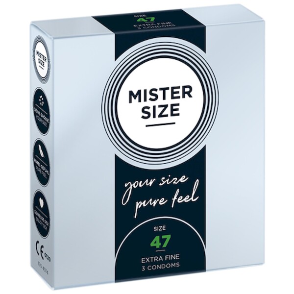 Mister Size Kondome 47mm 3er