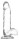 Crystal Addiction - Transparenter Dildo - 19 cm