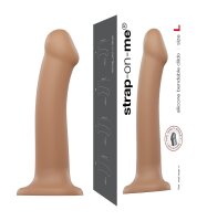 Strap On Me - Buigzame Siliconen Dildo - L