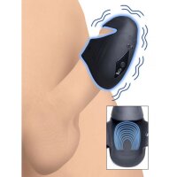 Vibrierender XR Brands Penis-Silkon-Lustkanal