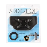 Addiction Strap-On-Gurtzeug - Schwarz