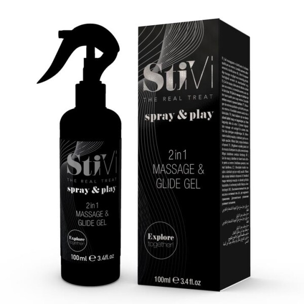 StiVi - Spray&Play 2in1 Massage & Gleitmittel - 100 ml