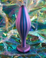 Anal Adventures Matrix - Analplug Wavy Bling - Saphir