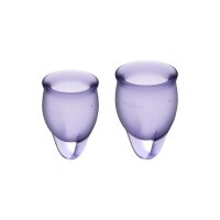 Satisfyer Feel Confident Menstruationstassen - Lila